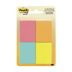 True Value 653-4AF 4PK CAPE POST IT NOTES