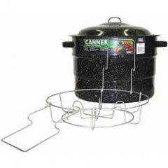 TRUE VALUE 707 Cold Pack Canner With Rack 21.5-Qts.