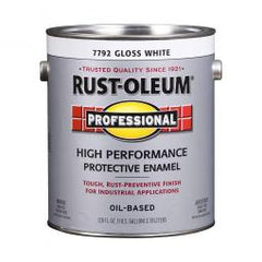 True Value 7792-402 Professional Enamel Coating, Gloss White, 1-Gal.