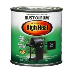 TRUE VALUE 7778-730 1/2Pt Bbq Sat Black Paint