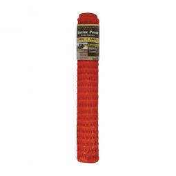 TRUE VALUE 889210A 4 x 100-Ft. Mesh Orange PVC Safety/Barrier Fence