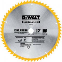 TRUE VALUE DW3126 DeWalt Top Bevel Crosscut Blade 12 In 60 Teeth