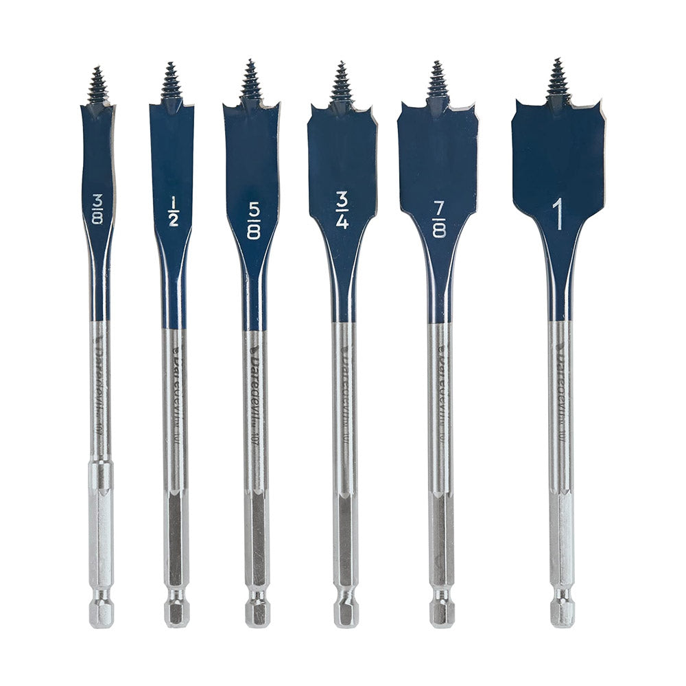 TRUE VALUE DSB5006 6PC Spade Bit Set EA