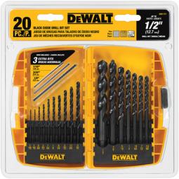 TRUE VALUE DW1177 20PC BLK OX Bit Set 20PC