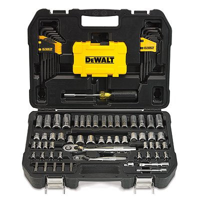 TRUE VALUE DWMT73801 DeWalt Mechanics Tool Set, 108-Pc. Power -