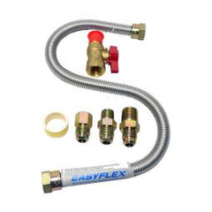 TRUE VALUE F271239 Universal Gas Appliance Hookup Kit For Gas Logs