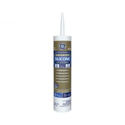 TRUE VALUE GE5010 GE Silicone II Window & Door Caulk White 10.1-oz.