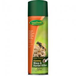 TRUE VALUE HG-187976 Green Thumb Foaming Wasp & Hornet Spray 17.5-oz. Aerosol