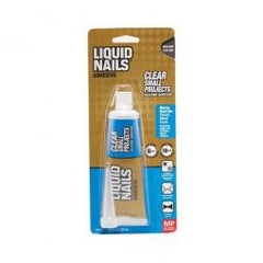 TRUE VALUE LN-207 Liquid Nails 2.5-oz. Clear Small Projects Adhesive