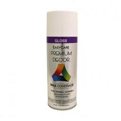 True Value PDS1-AER Premium Decor White Gloss Enamel Spray Paint, 12-oz.