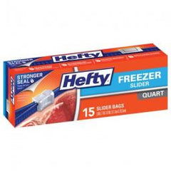 True Value R82216 Hefty One-Zip Storage Bag, 1-Qt., 18-Ct.