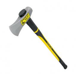 TRUE VALUE TJ-6FD-C 6-Lb. Axe Eye Splitting Maul, 36-In. Fiberglass Handle