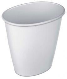 True Value TV210884 1.5GAL WHT WASTEBASKET