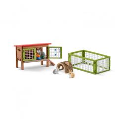 TRUE VALUE TV210686 BRN/GRN RABBIT HUTCH