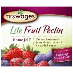 TRUE VALUE W595-H3425 Mrs. Wages Home-Jell Jam & Jelly Mix, Lite Fruit Pectin, 1.75-oz.