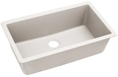 Elkay ELXRU13322RT0 Quartz Luxe 33 x 18-7/16 x 9-7/16 Single Bowl Undermount Sink Ricotta