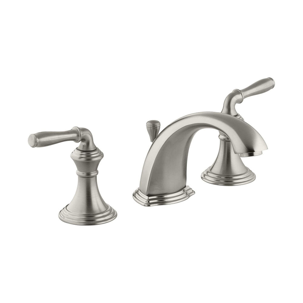 KOHLER 087206793141 Devonshire Widespread Bathroom Sink Faucet Vibrant Brushed Nickel