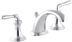 KOHLER 087206793103 Devonshire Widespread Bathroom Sink Faucet Polished Chrome