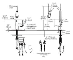 Moen 7594EC Arbor Chrome one-handle pulldown kitchen faucet