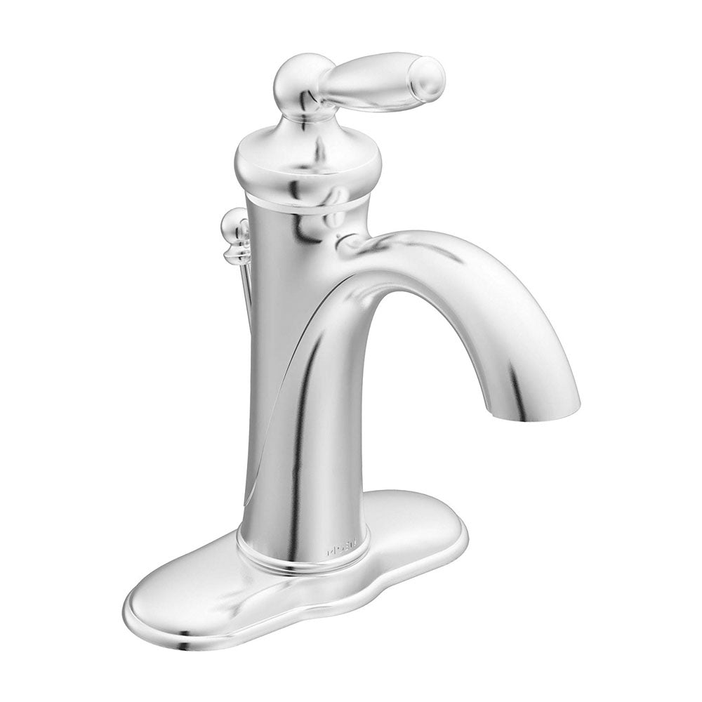 Moen 195381 Brantford Chrome one-handle bathroom faucet