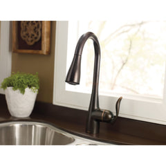 Moen M7594ORB Arbor Oil Rubbed Bronze One-Handle Pulldown Kitchen Faucet