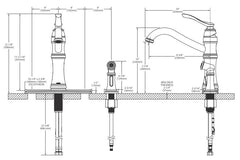 Moen 7240SRS Moen Belfield Spot Resist Stainless One-Handle Kitchen Faucet