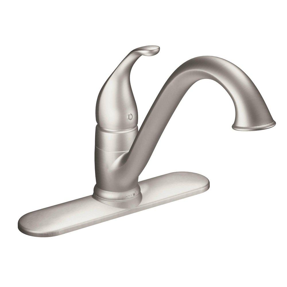 Moen 7825SRS Camerist Single Handle Kitchen Faucet in Spot Resist Stainless