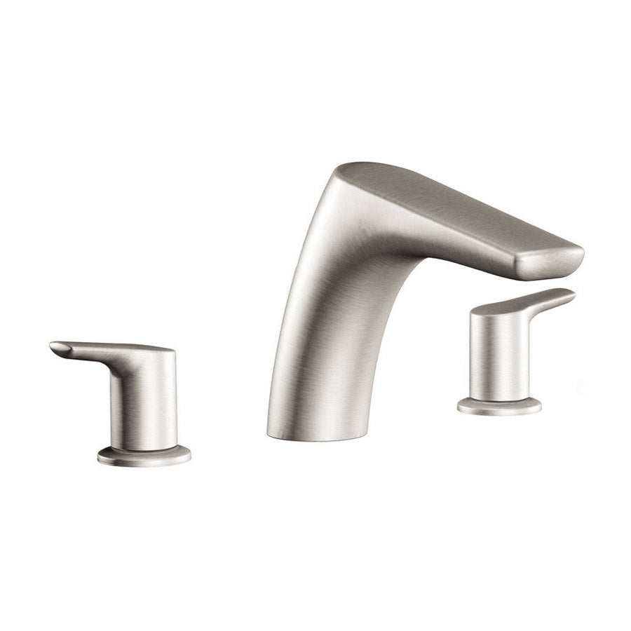 Moen MT986BN Method Brushed Nickel Two-Handle Roman Tub Faucet