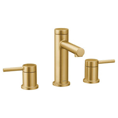 Moen T6193BG Align Two Handle Widespread Bathroom Sink Faucet in Brushed Gold