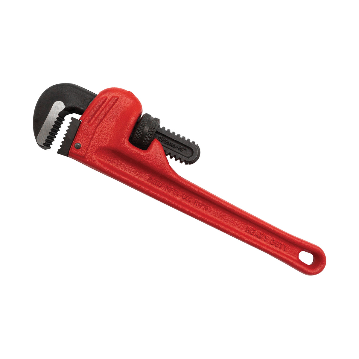 Reed 02130 Heavy Duty Straight Pipe Wrench 1/8 to 1-1/2 in Pipe 10 in OAL