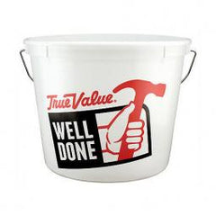 TRUE VALUE 0055TVU 5-Qt. White Plastic Paint Pail