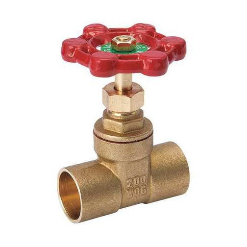 TRUE VALUE 100-454NL 3/4Sold BRS Gate Valve