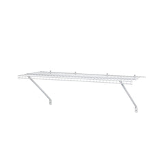 TRUE VALUE 103100 Closetmaid All-Purpose Wire Shelf Kit, White, 3-Ft. x 12-In.