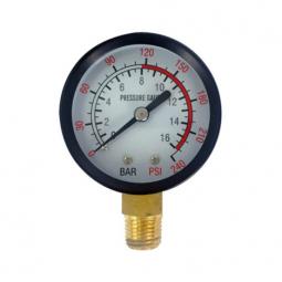 TRUE VALUE 1203S497 MM 0-300 PSI GAUGE EA