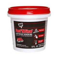 True Value 12140 Fast 'N Final 1/2-Pint Superior Lightweight Formula Spackling