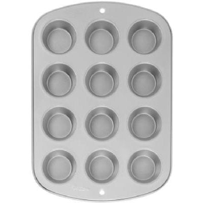 True Value 2105-954 Wilton Recipe Right 12-Cup Non-Stick Muffin Pan