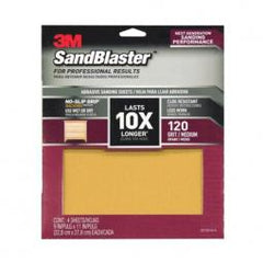 True Value 20120-G-4 4PK 9X11 120G SANDPAPER