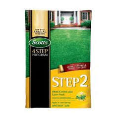 True Value 23616 Scotts Lawn Pro Step 2 Weed Control Plus Fertilizer, 5,000-Sq. Ft. Coverage