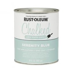 TRUE VALUE 285139 30Oz BLU Chalked Paint