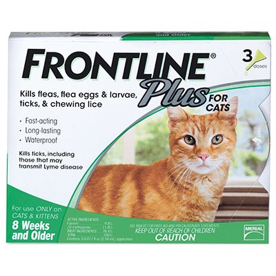 TRUE VALUE 287410 3Pack Cat Frontline Plus