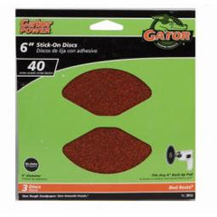 TRUE VALUE 3013 GatorGrit 3-Pack 6-Inch Stick-On Extra-Coarse Sanding Disc