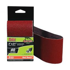 TRUE VALUE 3148 GatorGrit 2-Pack 3 x 21-Inch 40-Grit Bi-Directional Sanding Sheet