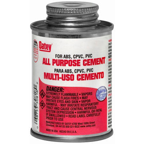 TRUE VALUE 30834 16OZ CLR AP Solv Cement