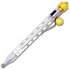 TRUE VALUE 3510 Taylor TruTemp Candy Deep Fry Thermometer Glass Tube 8-1/2 In.