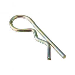 True Value 40880 3 Pack 0.177 Inch x 3-3/4 Inch Yellow Zinc Plated Clevis Pin