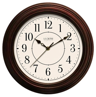 True Value 404-2630W 12 Faux WD Wall Clock