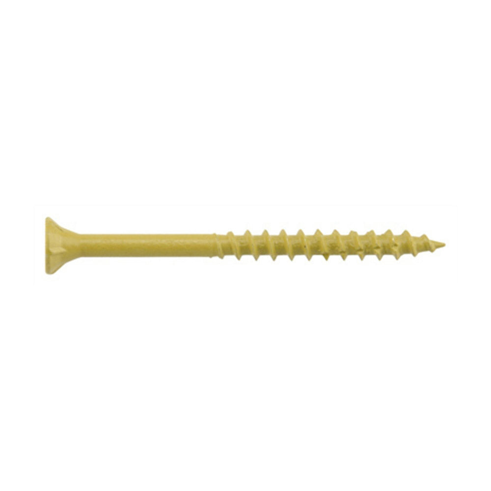 True Value 48418 3 x #10, Deck Plus Tan Ceramic Exterior Screws