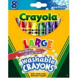 TRUE VALUE 52-3280 Crayola 8-Count Kid's First Crayons