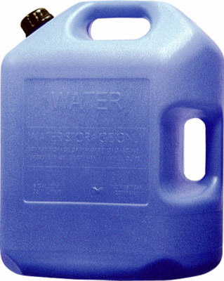 TRUE VALUE 6700 Water Container, Blue, 6-Gal.