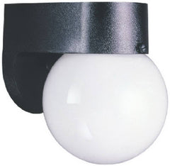 TRUE VALUE 66803 60-Watt Hi Impact Black Wall Lantern